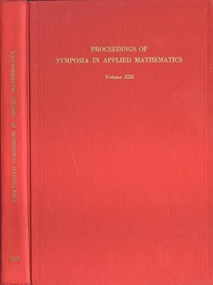 Bild des Verkufers fr Proceedings of symposia in applied mathematics Vol. XIII Hydrodynamic instability zum Verkauf von Biblioteca di Babele