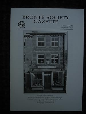 Imagen del vendedor de Bronte Society Gazette a la venta por Tiger books