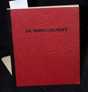 Bild des Verkufers fr Im Morgenlicht - Aus hellen Tagen einer ostfriesischen Dorfgemeinde - Im Gedenken an Pastor Karl Immer 1. Mai 1888 - 4.Juni 1944 zum Verkauf von Antiquariat Hoffmann