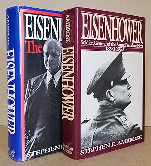 Imagen del vendedor de Eisenhower: Soldier, General of the Army, President Elect 1890-1952; Eisenhower: The President (2 Volumes) a la venta por Craig Olson Books, ABAA/ILAB