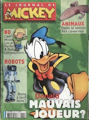 Bild des Verkufers fr Le journal de Mickey n?2720 : Donald mauvais joueur - Disney zum Verkauf von Book Hmisphres