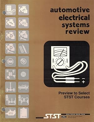 Imagen del vendedor de Ford - Automotive Electrical Systems Review: Preview to Select STST Courses (Service Technician Specialty Training - STST) a la venta por Crossroad Books