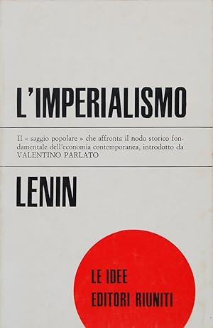 Seller image for L'imperialismo fase suprema del capitalismo for sale by FABRISLIBRIS