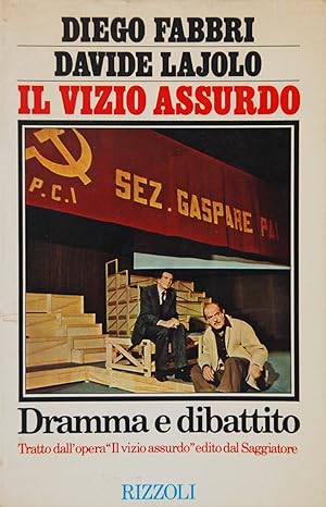 Seller image for Il vizio assurdo. Dramma e dibattito for sale by FABRISLIBRIS