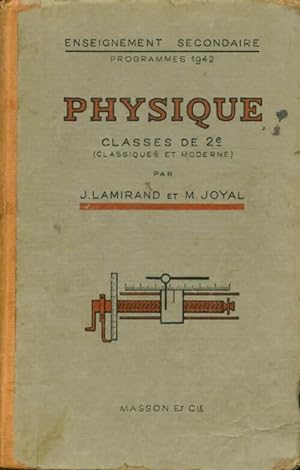 Physique classes de 2e - M. Lamirand