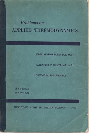 Bild des Verkufers fr Problems on Applied Thermodynamics zum Verkauf von Ye Old Bookworm