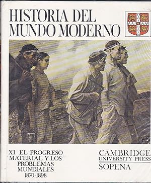 Bild des Verkufers fr Historia del mundo modeno ,XI, El progreso material y los problemas mundiales , 1870-1898 zum Verkauf von LIBRERA GULLIVER