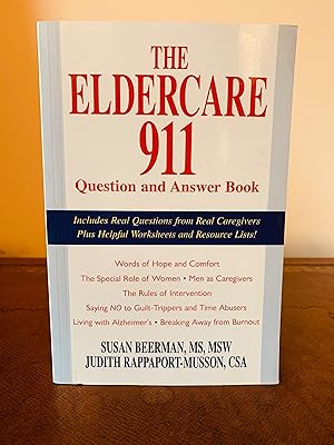Image du vendeur pour The Eldercare 911 Question and Answer Book [SIGNED FIRST EDITION] mis en vente par Vero Beach Books