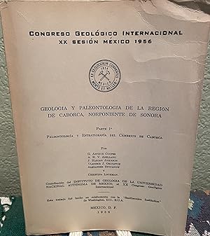 Seller image for GEOLOGIA Y PALEONTOLOGIA DE LA REGION DE CABORCA, NORPONIENTE DE SONORA for sale by Crossroads Books