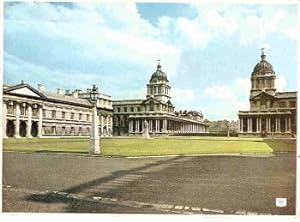 Greenwich Postcard Royal Naval College 1966