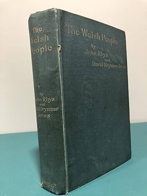 Seller image for The Welsh People: Chapters on Their Origin, History, Laws, Language, Literature, and Characteristics for sale by Cider Creek Books