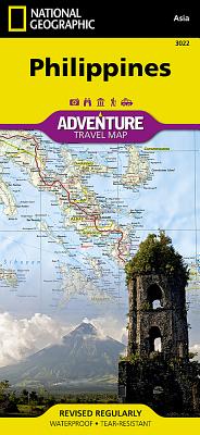 Bild des Verkufers fr Philippines Adventure Travel Map (Sheet Map, Folded) zum Verkauf von BargainBookStores