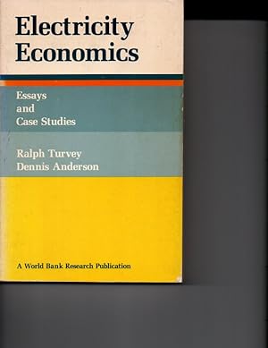 Seller image for Electricity Economics: Essays and Case Studies (World Bank) for sale by Orca Knowledge Systems, Inc.