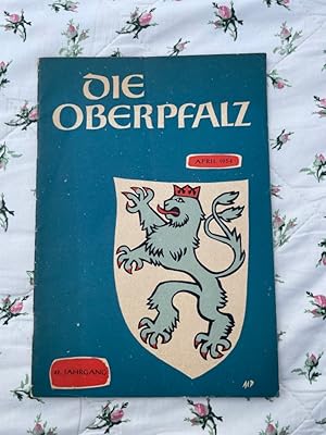 Bild des Verkufers fr Die Oberpfalz April 1954 42. Jahrgang zum Verkauf von Antiquariat REDIVIVUS