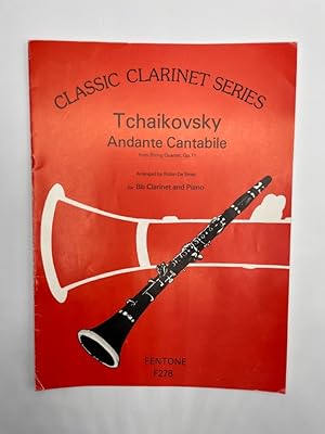 Classic Clarinet Series Tchaikovsky Andante Cantabile