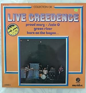 Live Creedence proud mary, suzie Q, green river, born on the bayou.