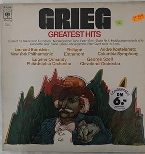 Grieg Greatest Hits Konzert für Klavier und Orchester, Norwegischer Tanz, Peer-Gynt-Suite Nr. 1, ...