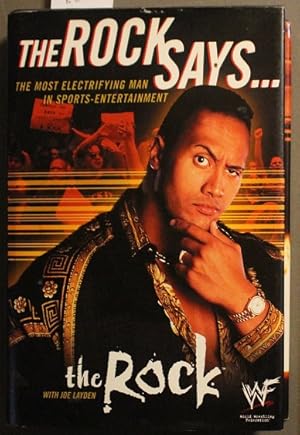Imagen del vendedor de The Rock Says. - the Most Electrifying Man in Sports-Entertainment - THE ROCK. ( Wrestling ) a la venta por Comic World