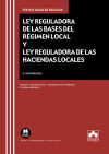 Image du vendeur pour Ley Reguladora de las Bases del Rgimen Local y Ley Reguladora de las Haciendas Locales mis en vente par AG Library