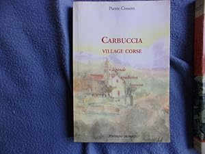 Seller image for Carbuccia village Corse for sale by arobase livres