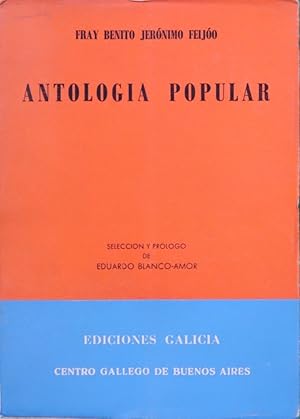 Imagen del vendedor de Antologa popular a la venta por Librera Alonso Quijano