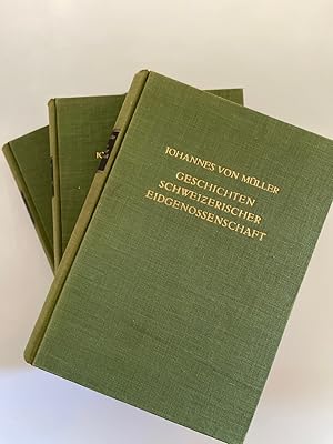 Bild des Verkufers fr Geschichten Schweizerischer Eidgenossenschaft [Buch 1-3 in 3 Bdn.] Mit Ergnzungen von Robert Glutz-Blozheim und Johann Jakob Hottinger, neubearbeitet von H.E. Wechlin, herausgegeben von E.A. Hofmann. zum Verkauf von Wissenschaftl. Antiquariat Th. Haker e.K