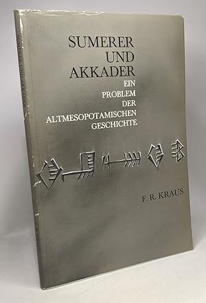 Imagen del vendedor de Sumerer und Akkader ein problem der altmesopotamischen geschichte - mededelingen der koninklijke nederlandse akademie van wetenschappen afd. letterkunde Nieuwe reeks deel 33 N8 a la venta por crealivres