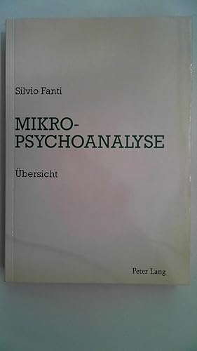 Bild des Verkufers fr Mikropsychoanalyse - bericht zum Verkauf von Antiquariat Maiwald