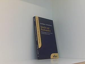 Seller image for Sprache und Psychoanalyse: Kommunikation als Sinn und Gehalt der menschlichen Existenz for sale by Book Broker