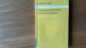 Seller image for Theologische Modelle der Kommunikation. Bastian, Kraemer, Nida. for sale by Antiquariat Bookfarm