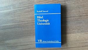 Seller image for Bibel, Theologie, Universitt. Sechzehn Beitrge. for sale by Antiquariat Bookfarm