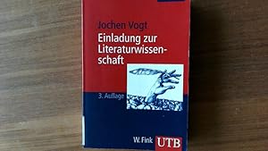 Seller image for Einladung zur Literaturwissenschaft. Mit einem Vertiefungsprogramm im Internet. for sale by Antiquariat Bookfarm