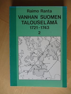 Bild des Verkufers fr Vanhan Suomen Talouselm 2 1721-1743 zum Verkauf von Brcke Schleswig-Holstein gGmbH