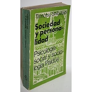 Seller image for SOCIEDAD Y PERSONALIDAD for sale by Librera Salamb