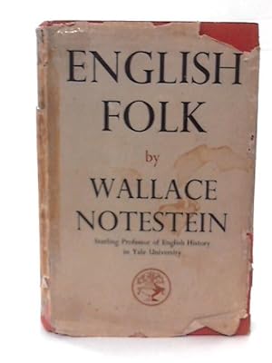 Imagen del vendedor de English Folk. a la venta por World of Rare Books