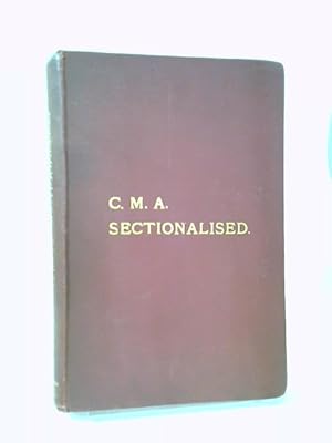 Image du vendeur pour C.M.A. Sectionalised with Amendments and New General Regulations mis en vente par World of Rare Books