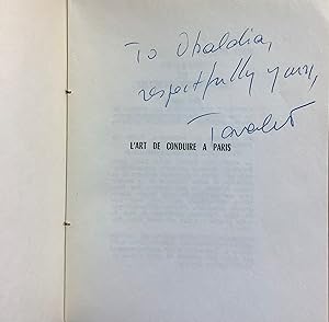 Lart de conduire à Paris suivi de réflexions sur la circulation