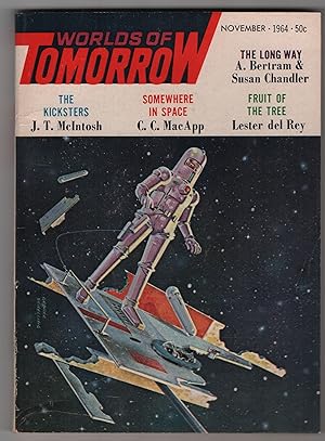 Image du vendeur pour Worlds of Tomorrow November 1964 mis en vente par biblioboy