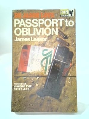 Bild des Verkufers fr Passport to Oblivion zum Verkauf von World of Rare Books