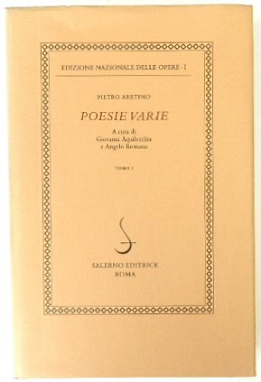 Image du vendeur pour Poesie Varie: Edizione Nazionale Delle Opere, I mis en vente par PsychoBabel & Skoob Books