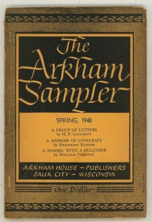 Image du vendeur pour The Arkham Sampler Volume 1, Number 2: Spring 1948 (First Edition) mis en vente par Heartwood Books and Art