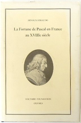 Image du vendeur pour La Fortune De Pascal En France Au XVIIIe SIECLE (Oxford University Studies in the Enlightenment 351) mis en vente par PsychoBabel & Skoob Books