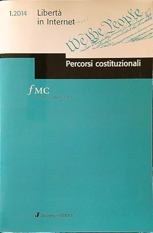 Bild des Verkufers fr Percorsi costituzionali zum Verkauf von Librodifaccia