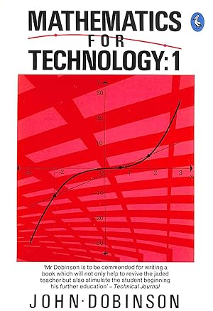 Imagen del vendedor de Mathematics For Technology: 1 (Pelican S.) a la venta por M Godding Books Ltd