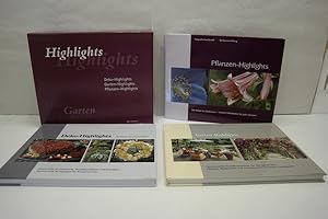 Highlights, 3 Bde.: Deko; Garten; Pflanzen für Garten, Terrasse und Balkon