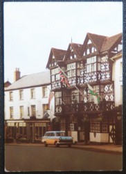 Ludlow Postcard Shropshire The Feathers Hotel