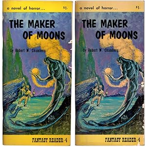 THE MAKER OF MOONS by Robert W. Chambers (H. P. Lovecraft). Cover Art by Rick Hoppe. FANTASY READ...