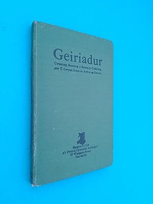 Seller image for Geiriadur (Cymraeg-Saesneg a Saesneg-Cymraeg for sale by Books & Bobs
