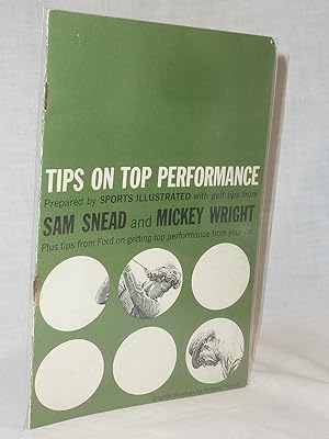 Seller image for Tips on Top Performance for sale by Antiquarian Golf