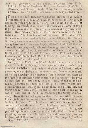 Imagen del vendedor de Dr. Reid's Essays on The Intellectual Powers of Man. An original article from the Monthly Review, 1786. a la venta por Cosmo Books